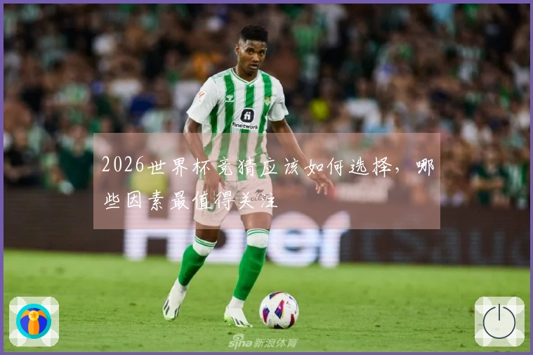 2026世界杯竞猜应该如何选择，哪些因素最值得关注
