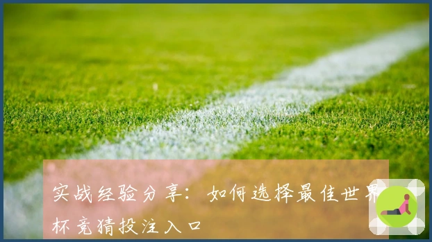 实战经验分享：如何选择最佳世界杯竞猜投注入口